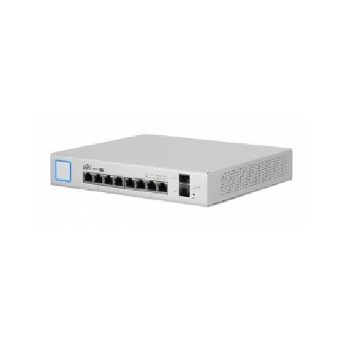 Switch Ubiquiti Networks Gigabit Ethernet US-8-150W, 8 Puertos 10/100/1000Mbps + 2 Puertos SFP, 20 Gbit/s - Administrable  