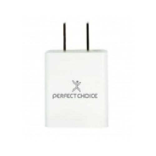  Compra Perfect Choice Cargador de Pared PC-240372 5V USB Blanco PC-240372 | Cyberpuerta.mx