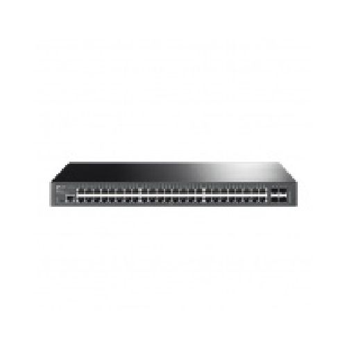 Switch TP-Link Gigabit Ethernet TL-SG3452X, 48 Puertos L2+ 10/100/1000Mbps + 4 10GE SFP+, 176 Gbit/s, 16.000 Entradas - Administrable  