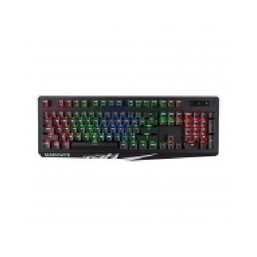 Teclado Gamer Mad Catz S.T.R.I.K.E. 4 RGB, Teclado Mecánico, Cherry MX Red, Alámbrico, Negro (Inglés)  