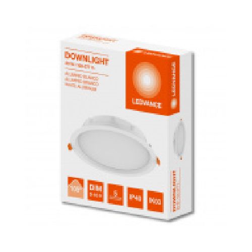 Ledvance Lámpara LED para Techo 86215, Interiores, Luz Fría, 20W, 2300 Lúmenes, Blanco, para Casa  