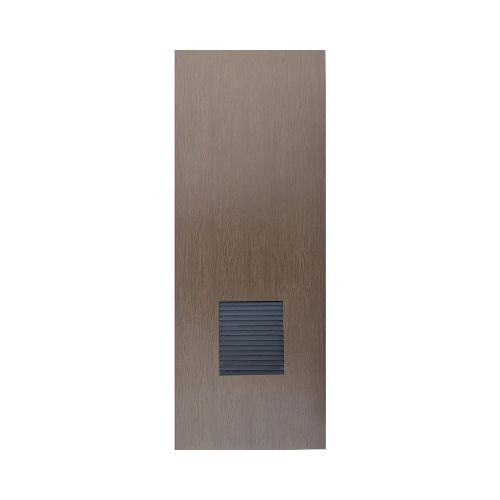 Puerta Tambor HDF Louver Rejilla Nogal Canadiense 90 x 213 cm  