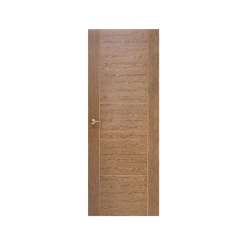 Puerta Tambor MDF Capri Sepia 70 x 213 cm  