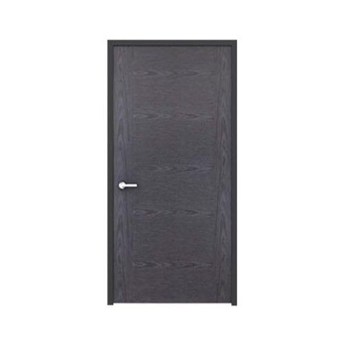 Puerta Tambor MDF Capri Gris Obsidiana 70 x 213 cm  