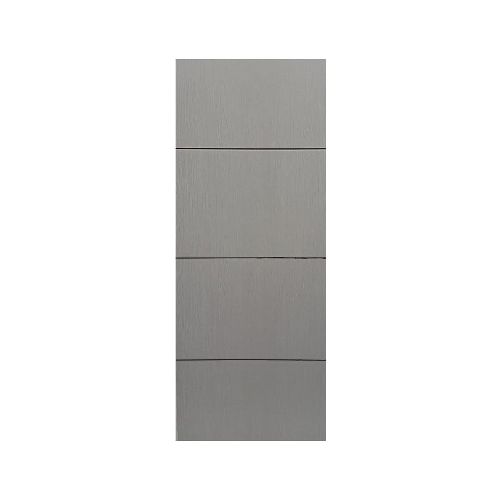 Puerta Tambor MDF Nápoles Gris Amanecer 3 Líneas 75 x 213cm  