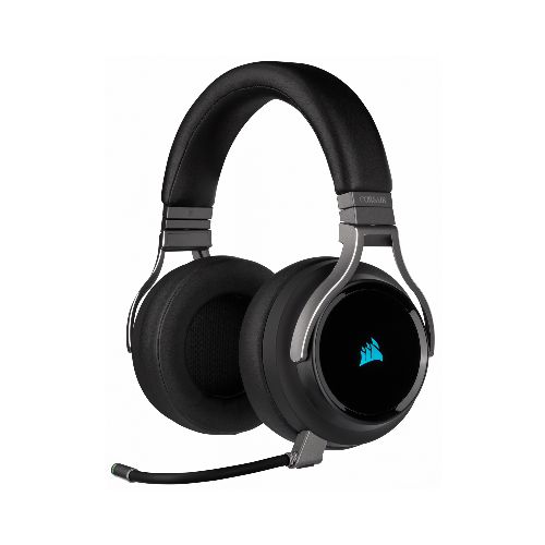 AURICULARES CORSAIR VIRTUOSO WIRELESS RGB NEGRO 7.1CH USB SOLO PC CA-9011185-NA  