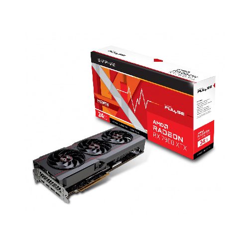 TARJETA DE VIDEO SAPPHIRE (11322-02-20G) PULSE AMD RADEON RX 7900 XTX 24GB GDDR6 DUAL HDMI/ DUAL DP  