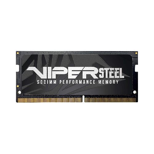 MEMORIA RAM SODIMM PATRIOT VIPER STEEL 8GB DDR4 2666MHZ GRAY HEATSINK CL18 PVS48G266C8S  