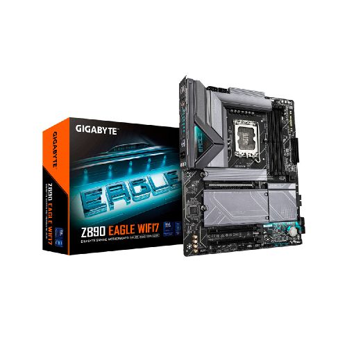 TARJETA MADRE GIGABYTE (Z890 EAGLE WIFI7) SOCKET 1851, 4*DDR5 8800 MHZ, DP, ATX, WIFI7/BT  