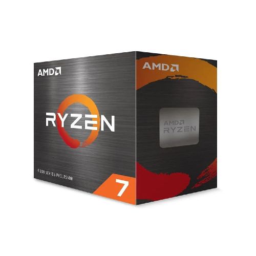 PROCESADOR AMD (100-100000743BOX) RYZEN 7 5700 AM4 8CORE 3.7GHZ 65W SIN GRAFICOS C/VENT STEALTH  