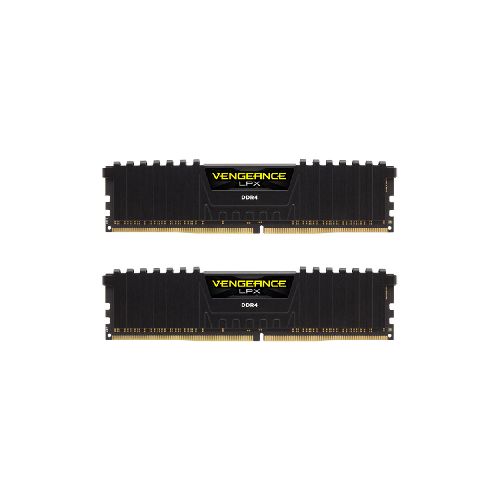 MEMORIA RAM CORSAIR 32GB DDR4 (2X16GB) 2400MHZ VENGEANCE NEGRO CMK32GX4M2A2400C14  