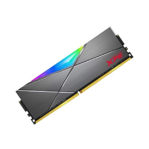 MEMORIA RAM ADATA DDR4 8GB 3200MHZ CL16 XPG SPECTRIX D50 RGB GRIS AX4U32008G16A-ST50  