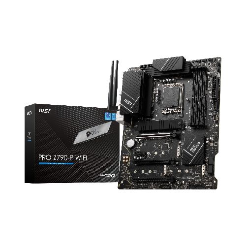 TARJETA MADRE MSI PRO Z790-P WIFI 1700 4xDDR5 HDMI DP 4xM.2 ATX  