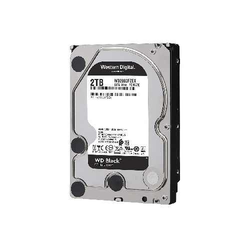 DISCO DURO INTERNO WD BLACK 3.5 2TB SATA3 6GB/S 64MB 7200RPM WD2003FZEX  