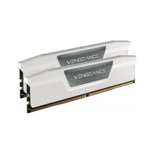 MEMORIA DIMM DDR5 CORSAIR (CMK64GX5M2B5200C40W) 64GB (2X32GB) 5200MHZ VENGANCE BLANCO  