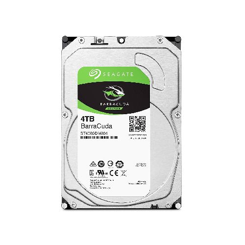 DISCO DURO INTERNO SEAGATE BARRACUDA 3.5 4TB SATA3 6GB/S 5900RPM 64MB P/PC ST4000DM004  