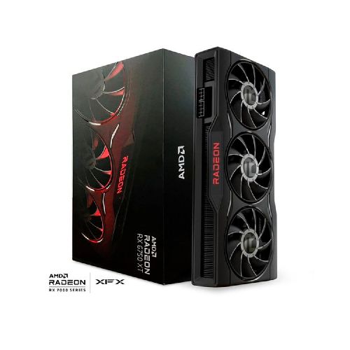 TARJETA DE VIDEO XFX (RX-675TMBAF9) AMD RADEON RX 6750XT GAMING GRAFICS CARD, 12GB, GDDR6, 2150MHZ  