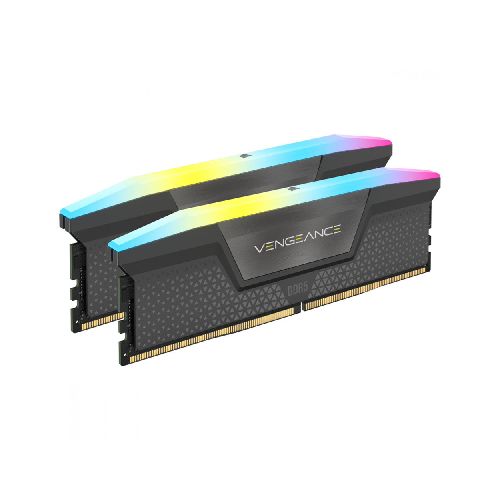 MEMORIA DIMM DDR5 CORSAIR (CMH32GX5M2B5600Z36K) 32GB (2X16GB) 5600MHZ VENGANCE RGB AMD  