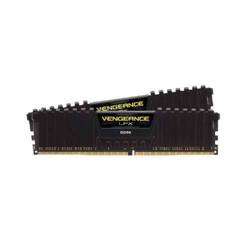 MEMORIA DIMM DDR4 CORSAIR (CMK32GX4M2E3200C16) 32GB 3200MHZ (2X16GB) VENGEANCE LPX NEGRO CL16  