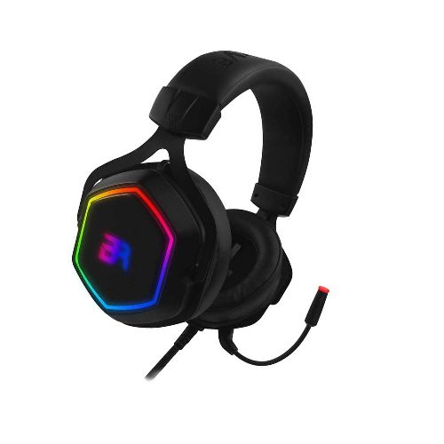 AURICULARES GAMING HESIX BALAM RUSH SPECTRUM/ACTECK 7.1 RGB NEGRO BR-929776  