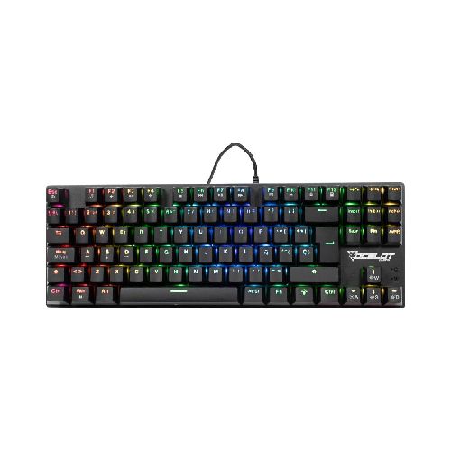 TECLADO MECANICO OCELOT TKL 70% SWITCH ROJO FULL RGB ABS OK-TKL2  