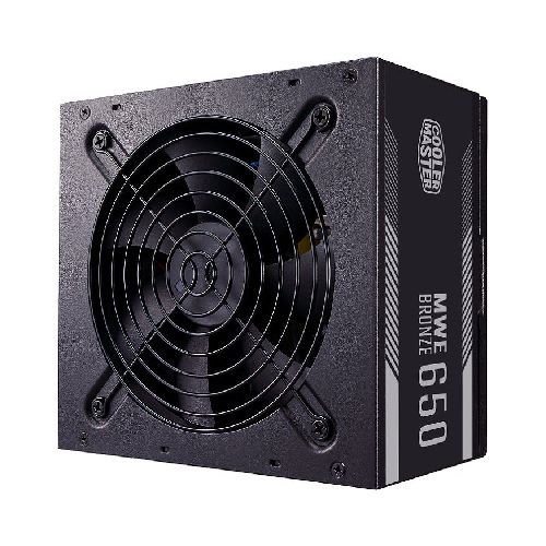 FUENTE DE PODER COOLER MASTER MWE V2 650W 80+BRONZE MPE-6501-ACAAB-US  