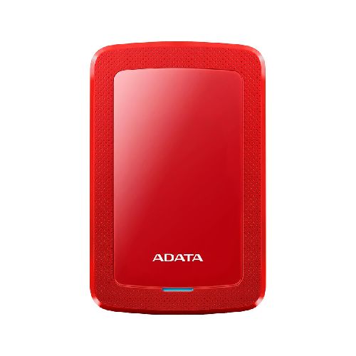 DISCO DURO EXTERNO ADATA 1TB HV300 USB 3.1 ROJO AHV300 1TU31 CRD  