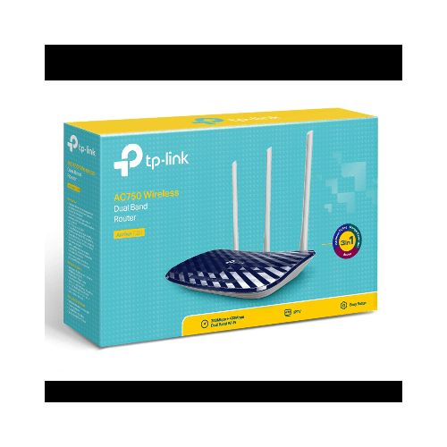 Router Inalámbrico TP-LINK Banda Dual AC750 Archer C20