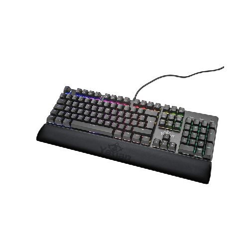 Yeyian Teclado Gamer KUSARI Switch Rojo – Modelo: YKM-ERGB-01