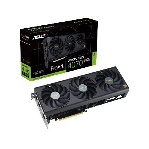 Tarjeta De Video ASUS PROART GeForce RTX 4070 SUPER 12GB GDDR6X OC Edition