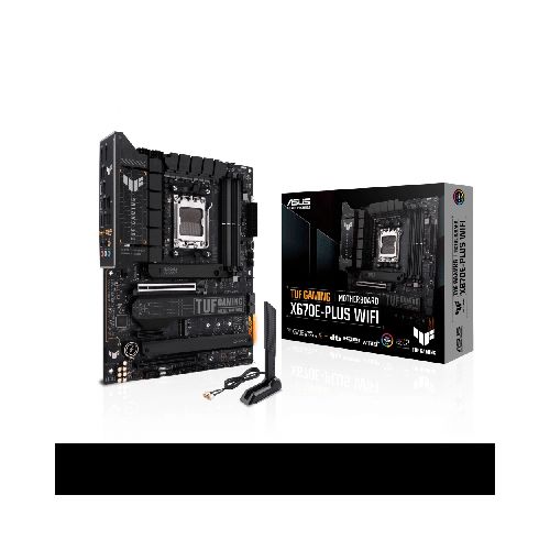 Tarjeta Madre TUF X670E-PLUS WIFI Ryzen AM5 DDR5