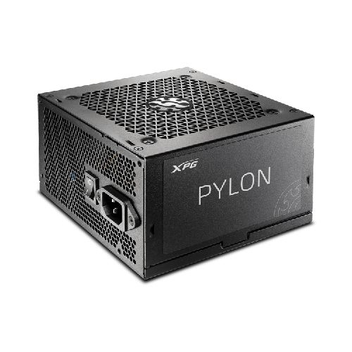 Fuente de Poder XPG PYLON 550W, 80 PLUS Bronze, 24-pin ATX, 120mm