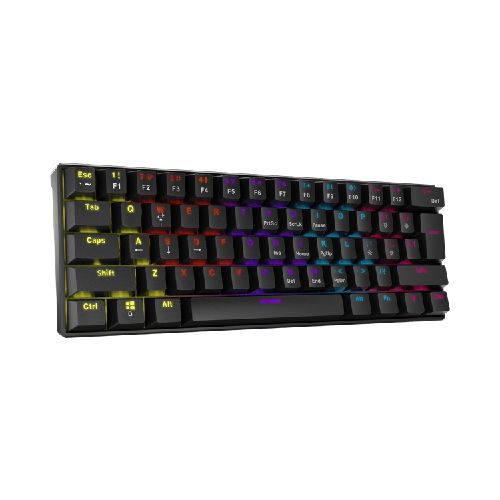 Teclado Gamer Adata XPG SUMMONER MINI Negro, Switch Azul