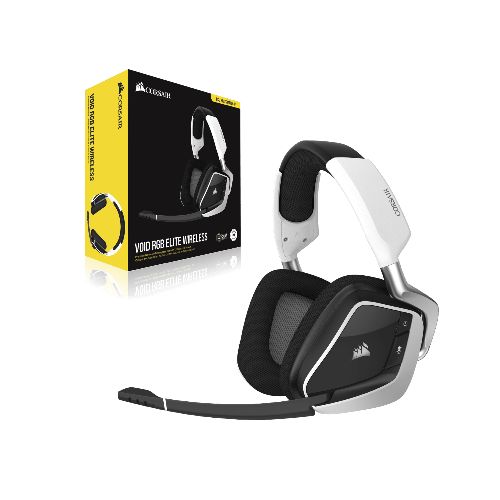 Auriculares / Headset para Jugadores Corsair Void Elite Wireless Blanca 7.1