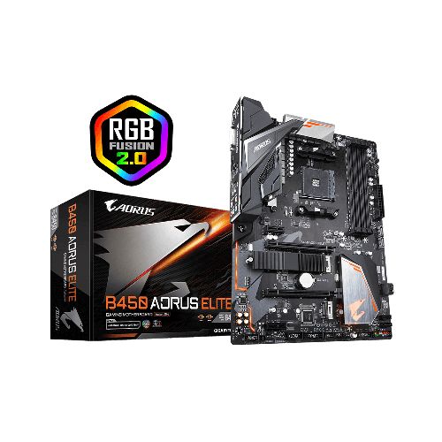 TARJETA MADRE GIGABYTE B450 AORUS ELITEV2