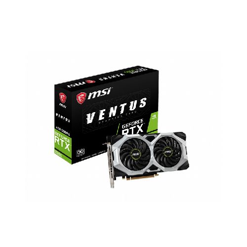 Tarjeta De Video MSI RTX 2060 Ventus GP OC 6gb / Nvidia / DP, HDMI /