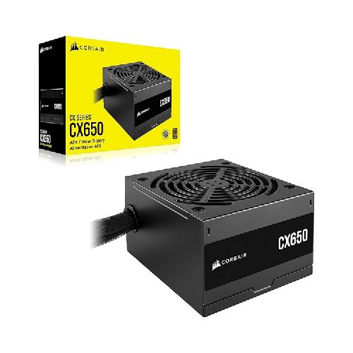 Fuente de poder Corsair CX650 / 80 Plus Bronze / 650W CP-9020278-NA