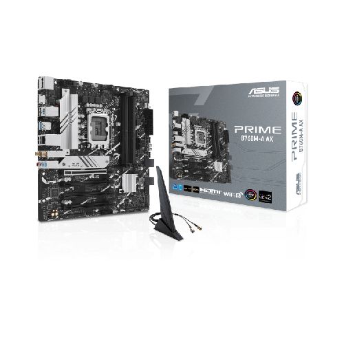 Tarjeta Madre ASUS PRIME B760M-A AX DDR5 INTEL SOC 1700