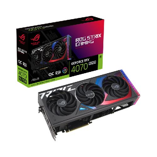 Tarjeta de Video ROG Strix GeForce RTX 4070 SUPER 12GB GDDR6X OC Edition