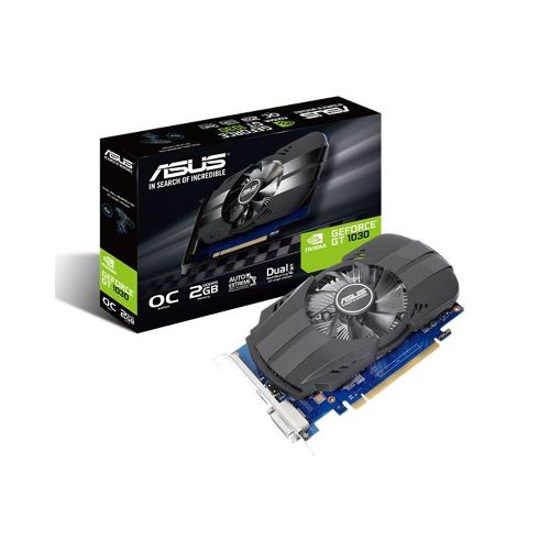 Tarjeta De Video ASUS GeForce GT 1030 Phoenix OC 2GB GDDR5 / Nvidia / HDMI, DVI-D