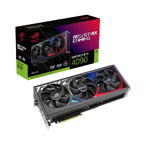 Tarjeta De Video ASUS Rog Strix GeForce RTX 4090 OC 24GB GDDR6X