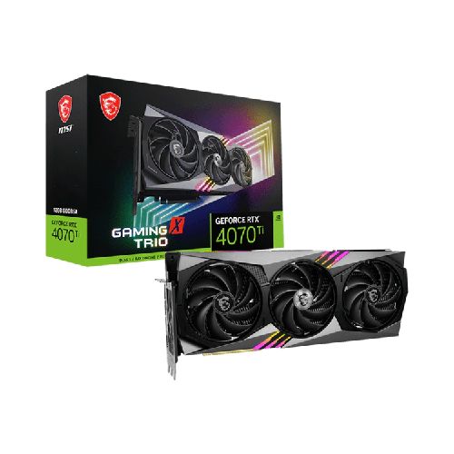 Tarjeta De Video Msi GeForce RTX 4070 Ti Gaming X Trio