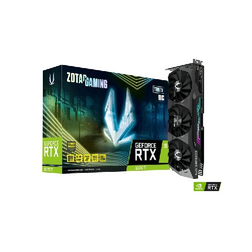 Tarjeta De Video Zotac GeForce RTX 3070Ti Trinity 8GB / Nvidia / DP, HDMI / ZT-A30710J-10P