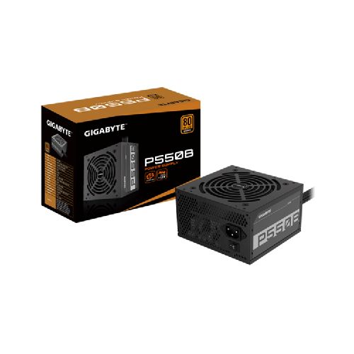 Fuente de poder GIGABYTE P550B 80 PLUS BRONZE 550W GP-550B