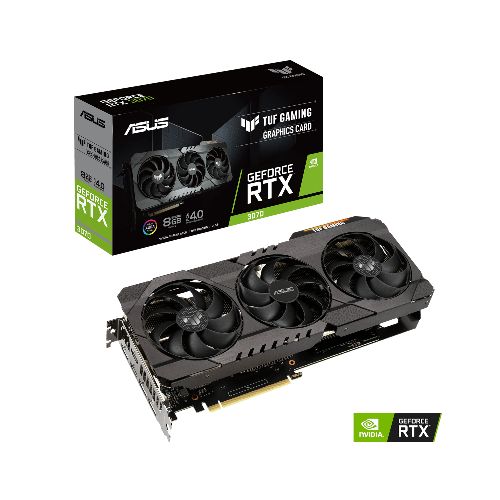 Tarjeta De Video ASUS Tuf Gaming RTX™ 3070 8G GDDR6 / Nvidia / DP, HDMI | Serie 30