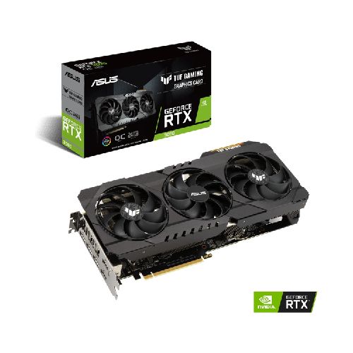 Tarjeta De Video ASUS Tuf Gaming RTX™ 3090 O24GB GDDR6X / Nvidia / DP, HDMI | Serie 30