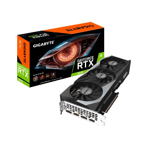 Tarjeta De Video Gigabyte GeForce RTX 3070 GAMING OC 8G GDDR6 / RGB Fusion 2.0 / Nvidia / DP, HDMI | Serie 30