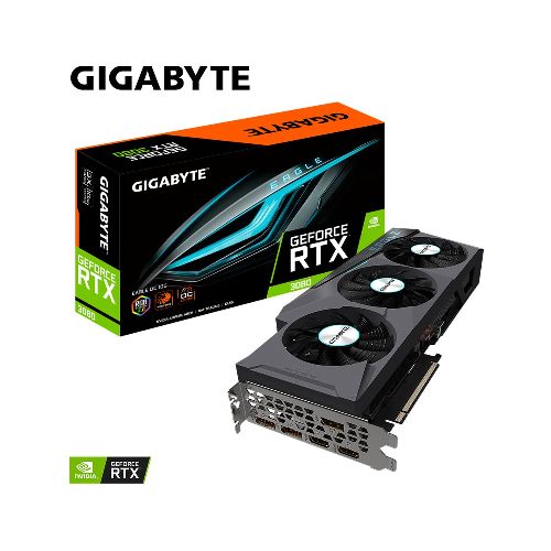 Tarjeta De Video Gigabyte GeForce RTX 3080 Eagle OC 10GB GDDR6X / RGB Fusion 2.0 / Nvidia / DP, HDMI | Serie 30