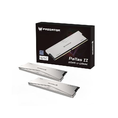 Memoria RAM DDR5 PREDATOR PALLAS II 32GB 6000 MT/s Kit 2 X 16, GRIS