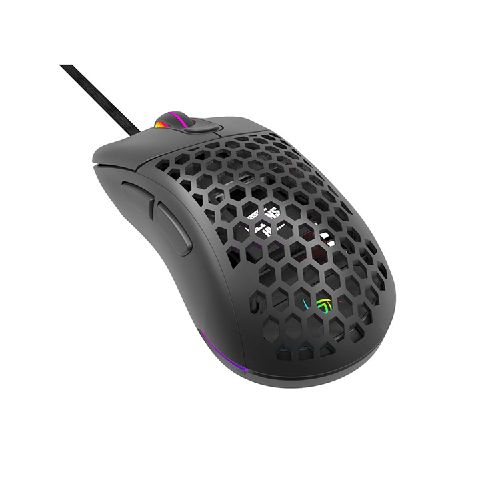 Mouse Gamer VSG Aquila Air Negro Mate, 16000 DPI